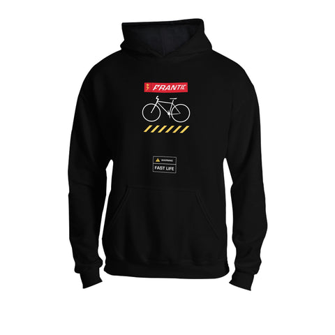 Frantic Cyclist Hooded Sweatshirt