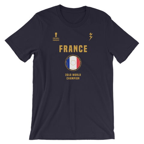 France 2018 World Champion Frantic Cup T-Shirt