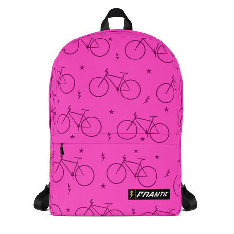 Frantic Cycling Team - Pink Backpack