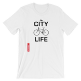 The City Life Bicycle S01 - Men's Short-Sleeve T-Shirt