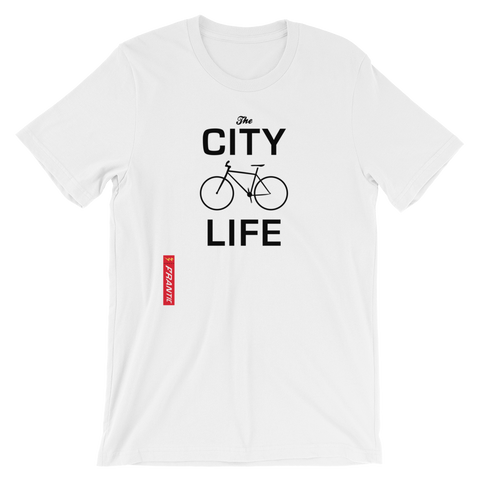 The City Life Bicycle S01 - Men's Short-Sleeve T-Shirt