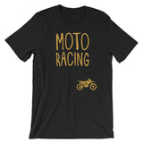 Frantic Dirt Bike Moto Racing - Men's Short-Sleeve T-Shirt