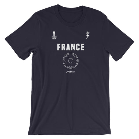 France Soccer Team - Men's Short-Sleeve T-Shirt